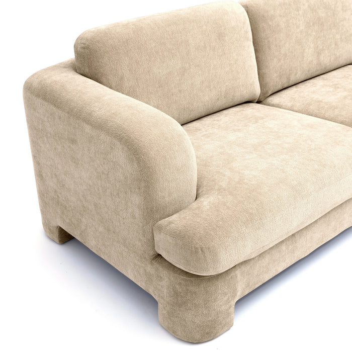 Halsey Textured Fabric Sofa
