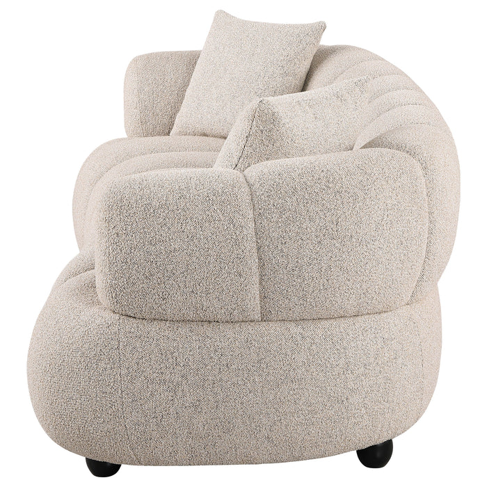 Whitney Woven Fabric Upholstered Sofa
