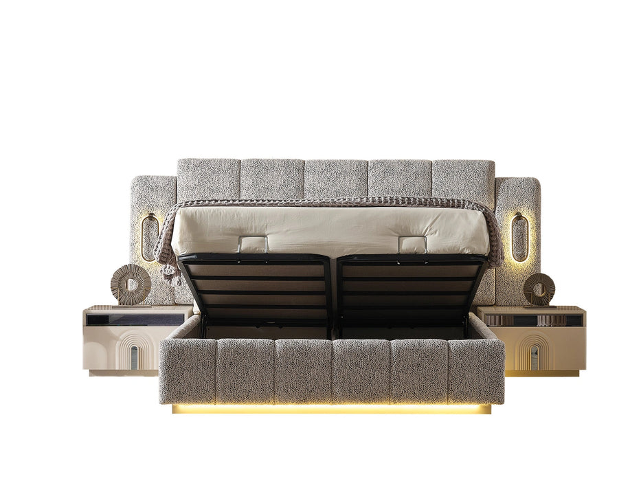 Parma Bed Frame With Headboard
