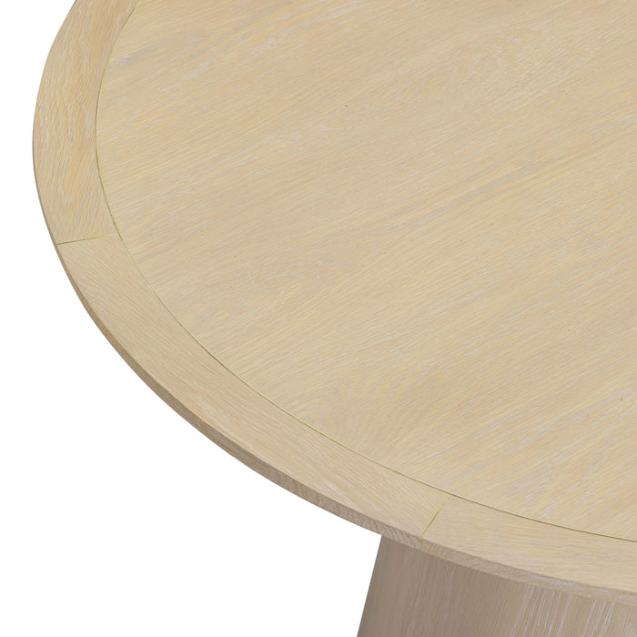 Sahara Round Oak Dining Table (41"-60")