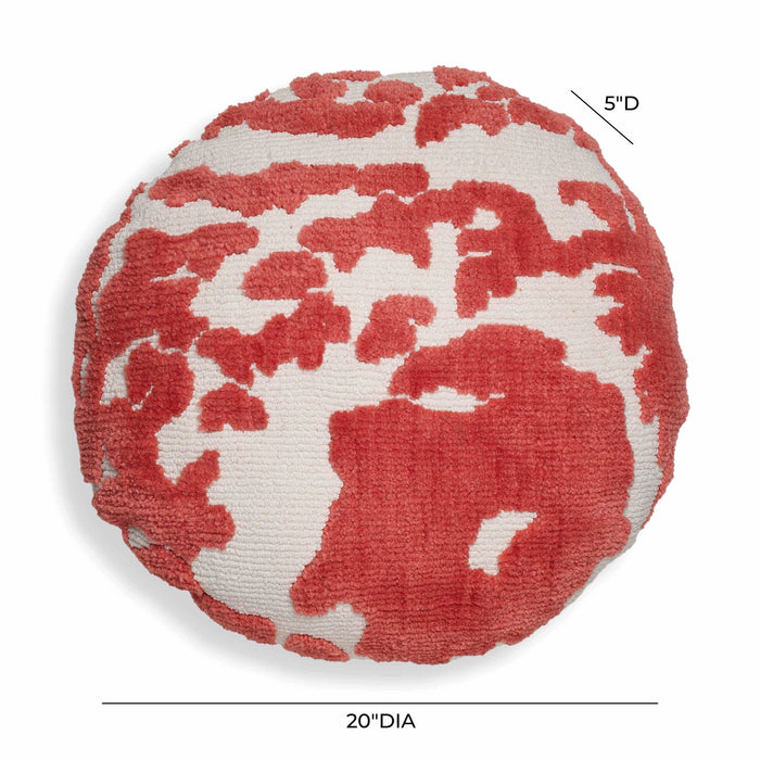 Coast 20" Tufted Round Throw Pillow