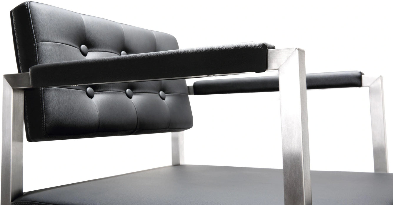 Director Performance Vegan Leather Stool