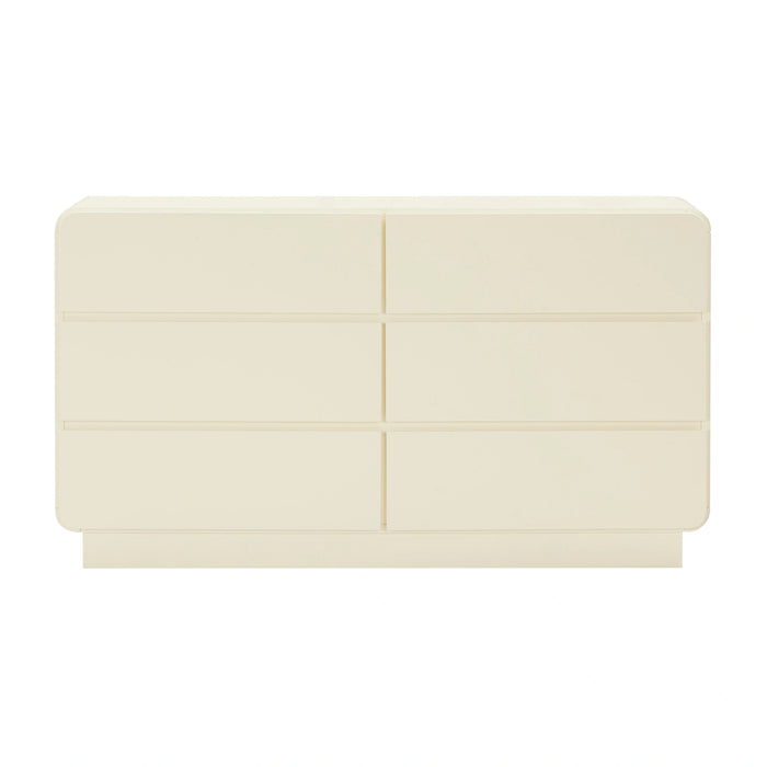 Sagura 56" 6-Drawer Dresser