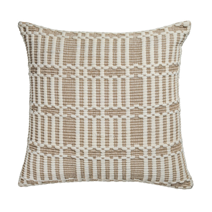 Maresh 20" Square Woven Throw Pillow