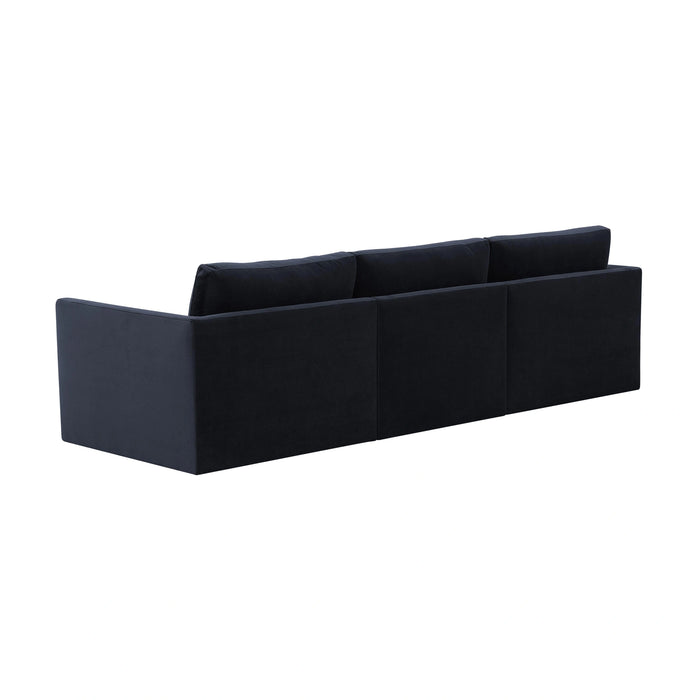 Willow 105" Performance Velvet Modular Sofa