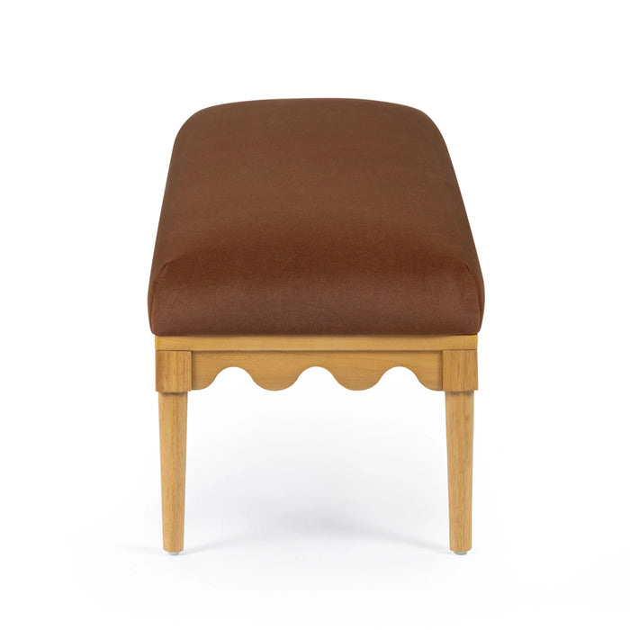 Oodle 56.5" Performance Vegan Mohair Bench