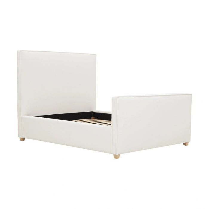 Bristol Park Ivory Contract-Grade Fabric Upholstered Bed