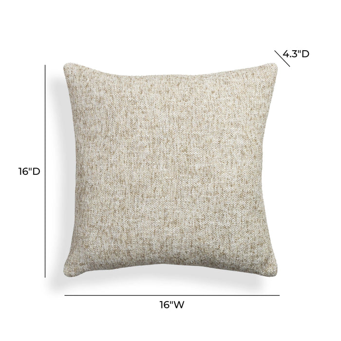 Poh 16" Boucle Square Throw Pillow