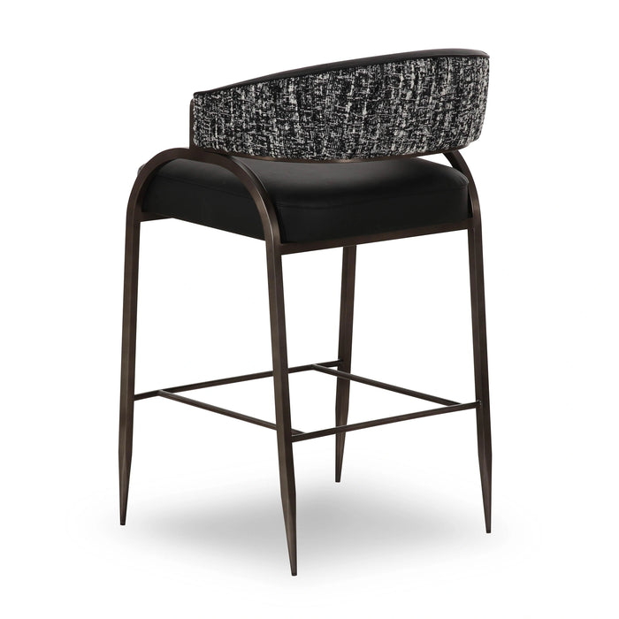 Tatum 2-Tone Performance Vegan Leather Counter Stool