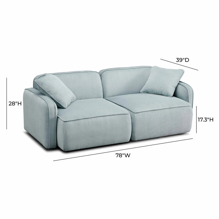 Travie 78" Modular Loveseat
