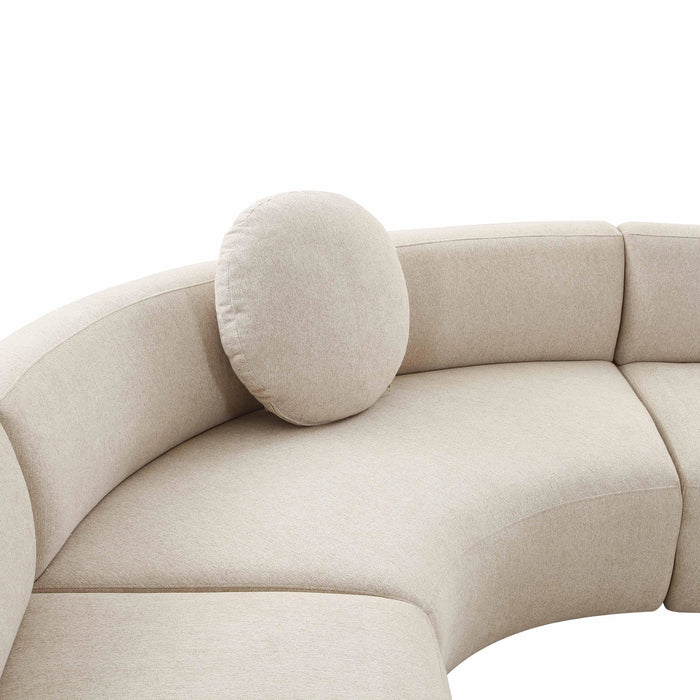 Broohah 3-Piece Performance Fabric L-Shaped Sectional