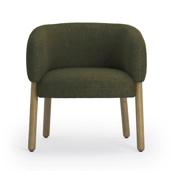 Foxy Textured Performance Fabric Accent Chair