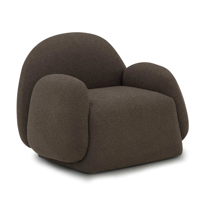 Marius Contract-Grade Boucle Accent Chair