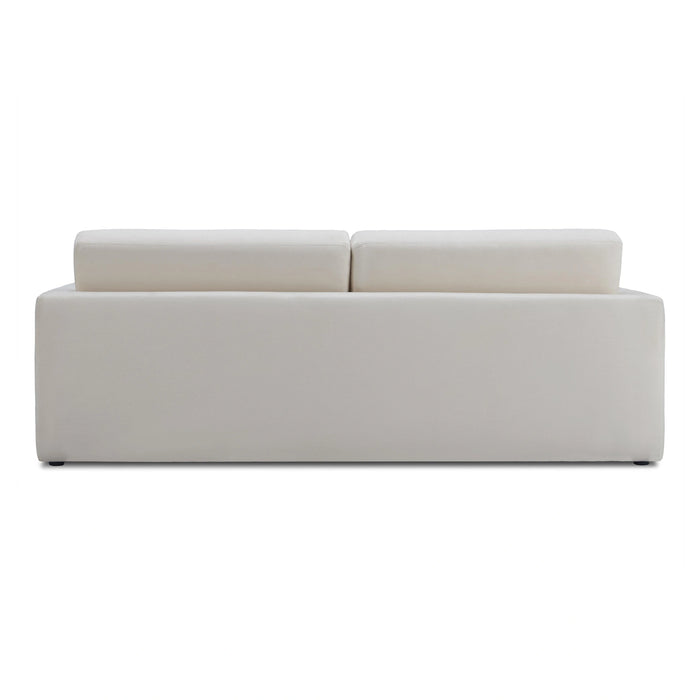 Ryan 91" Cream Upcycled Performance Linen Sofa Bed