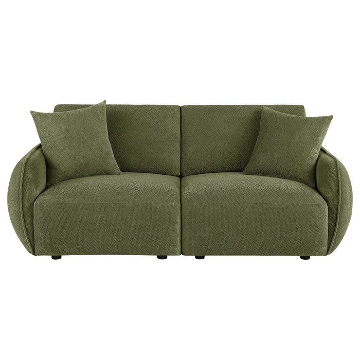 Elysia Fabric Upholstered Modular Loveseat