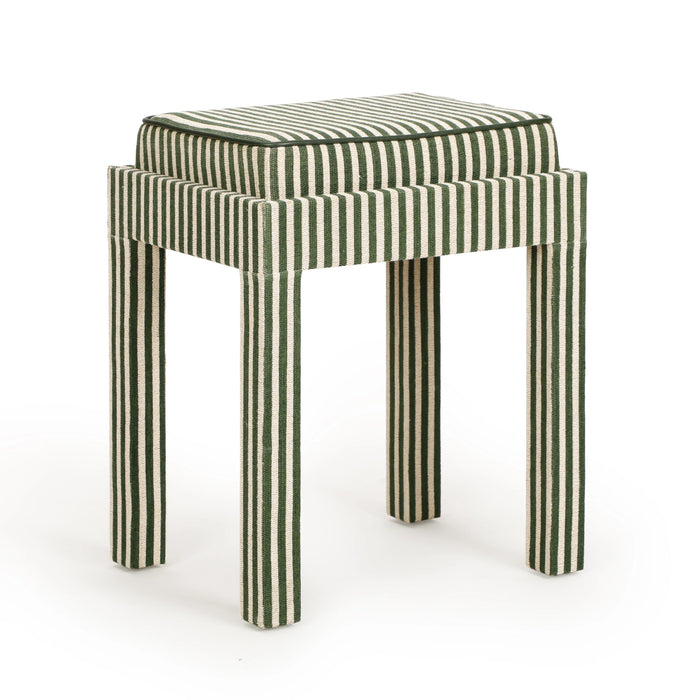 Kora Cotton Jute Contract-Grade Accent Stool