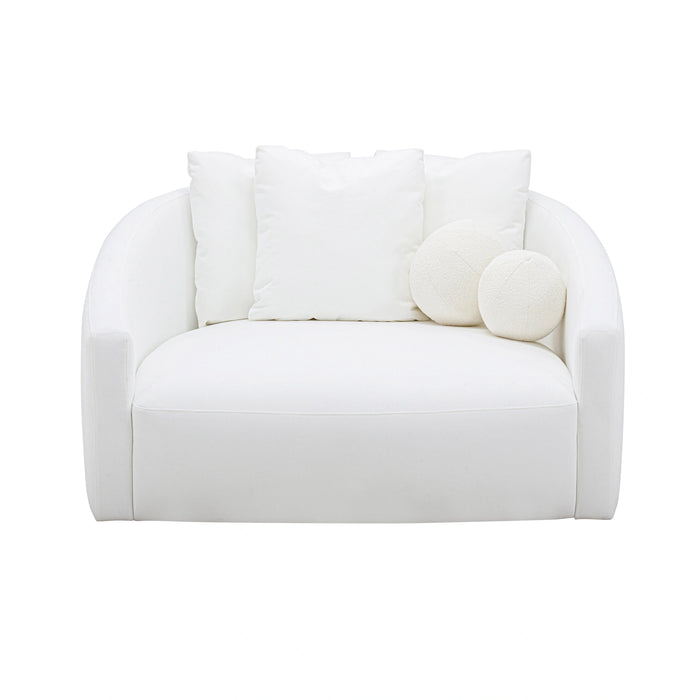 Hanim 54" Performance Boucle Daybed