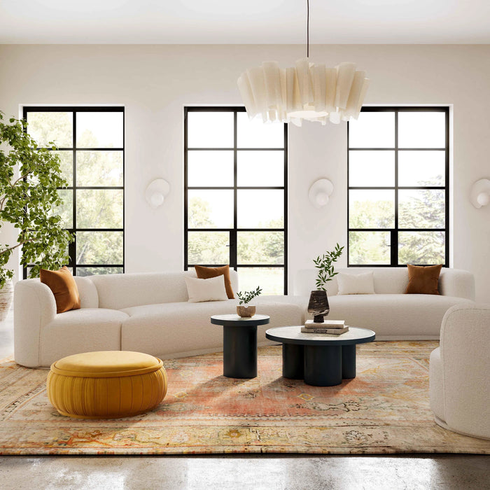 Fickle Cream Boucle Modular Sofa