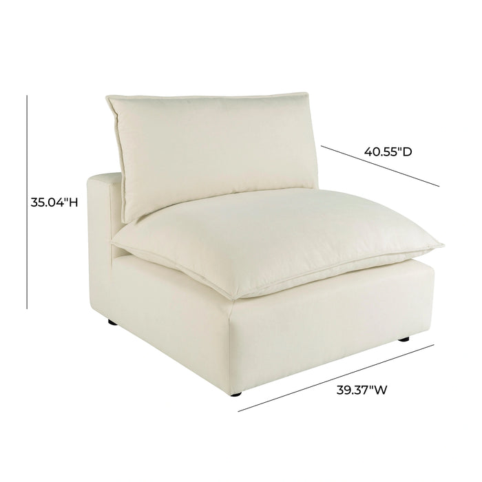 Cali Modular Armless Chair