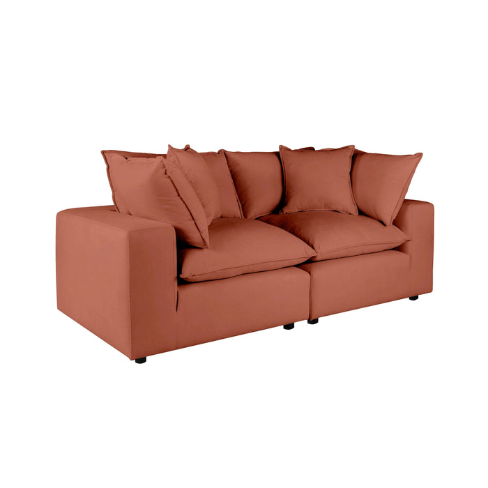 Cali 80" Modular Loveseat