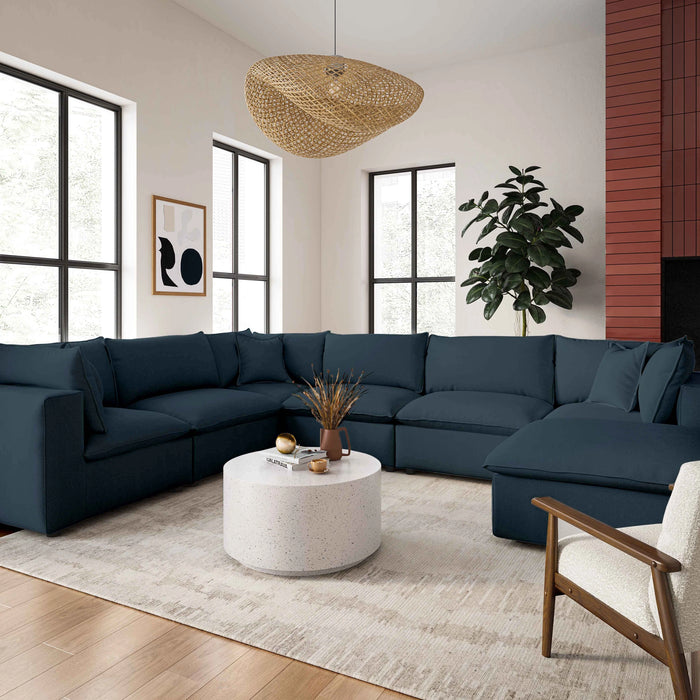 Cali 7-Piece Modular Large Chaise Sectional