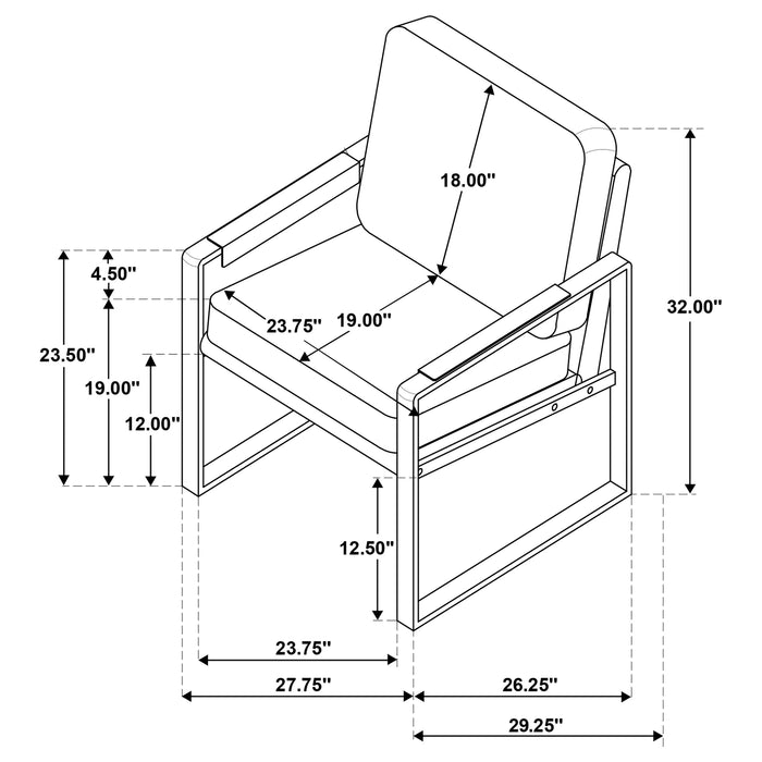 Rosalind Upholstered Accent Chair