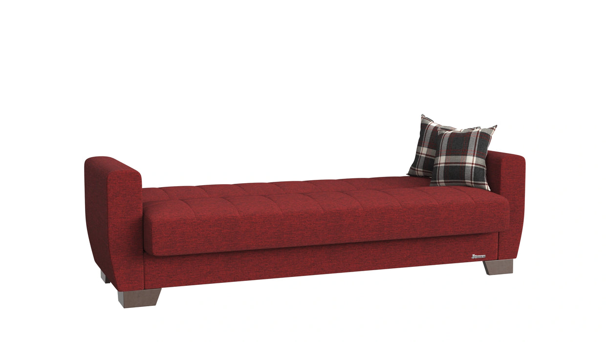 Ottomanson Barato Collection Upholstered Convertible Sofabed with Storage