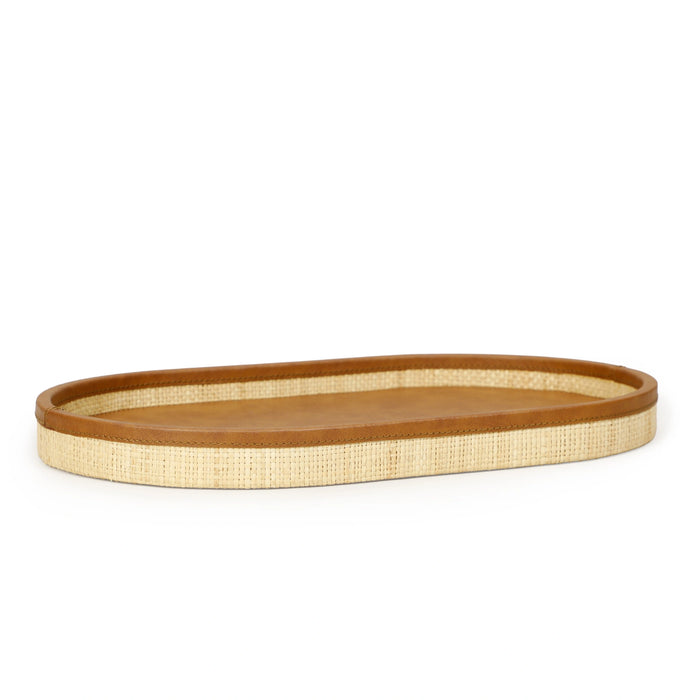 Hakiri Natural Raffia Contract-Grade Storage Tray
