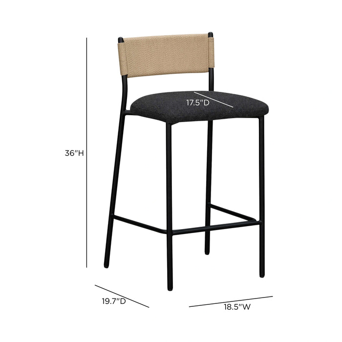 Celine Boucle Bar And Counter Stool