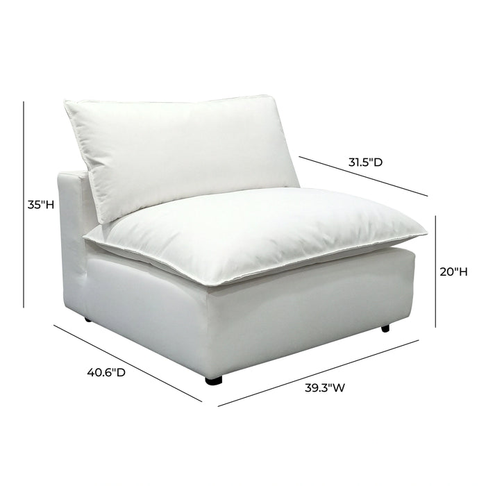 Cali Modular Armless Chair