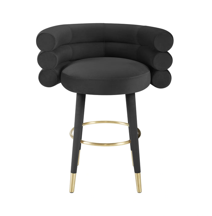 Betty Performance Velvet Stool