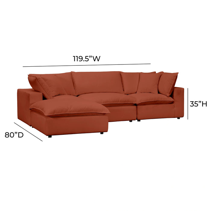 Cali 4-Piece Modular Sectional
