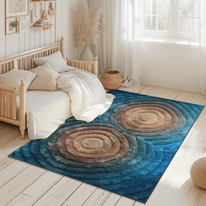 3D SHAGGY Rug Design 879