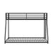 Rothwell Metal Bunk Bed Twin/ Full - Home And Beyond