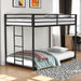 Rothwell Metal Bunk Bed Twin/ Full - Home And Beyond
