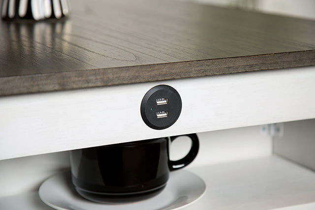 Lescles 3 Pc Counter Ht Set (1 Table + 2 Chairs) - Home And Beyond