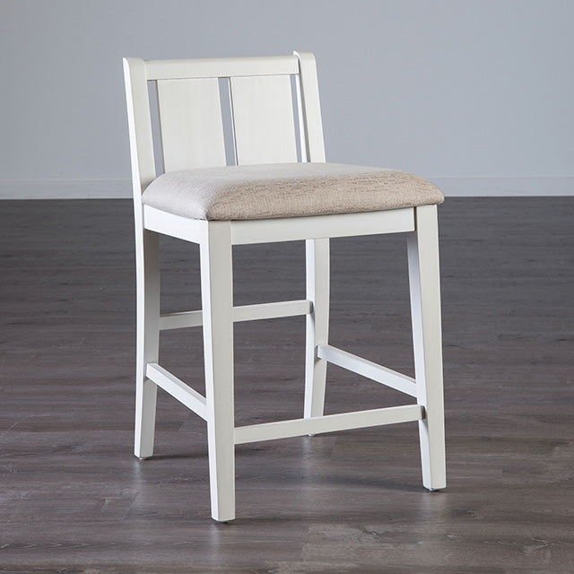 Lescles 3 Pc Counter Ht Set (1 Table + 2 Chairs) - Home And Beyond