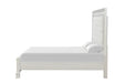 Stella Mia 4 Pc 5 Pc Queen Bedroom Set White & White - Home And Beyond