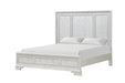 Stella Mia 4 Pc 5 Pc Queen Bedroom Set White & White - Home And Beyond