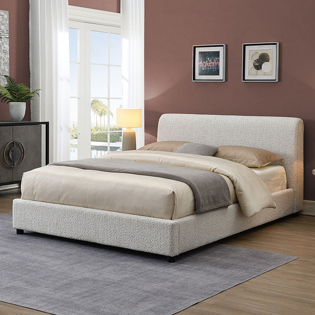 Vertham E.King, Full, & Queen Bed White & Black - Home And Beyond