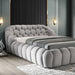 Newquay E.King & Queen Bed White, Grey, & Black - Home And Beyond