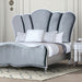 Melodi Parc E.King & Queen Bed Black & Silver - Home And Beyond