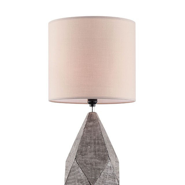 Zoe Silver Table Lamp