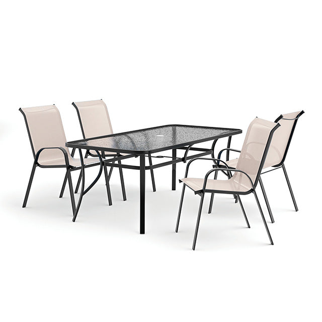 Pierro 5 Pc. Outdoor Dining Set - Home And Beyond