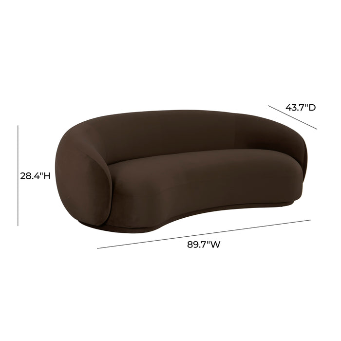 Kendall 90" Performance Velvet Sofa