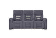 U1895 Grey P2 Reclining Sofa with IS and LED