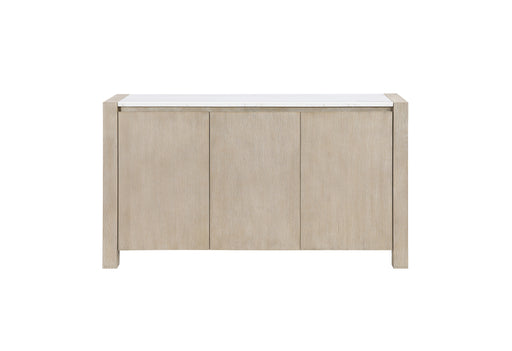 D1321 Buffet W Real Marble Top
