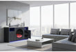 Nyla Grey 60" Entertainment Unit with Speakers and LED