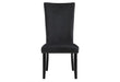 D1628 Dining Table and 6 D03 Black Dining Chairs