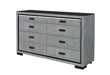 Isabella Grey Dresser with LED
